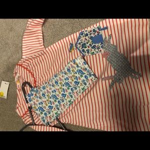 NWT- Boden appliqué dress & matching leggings.